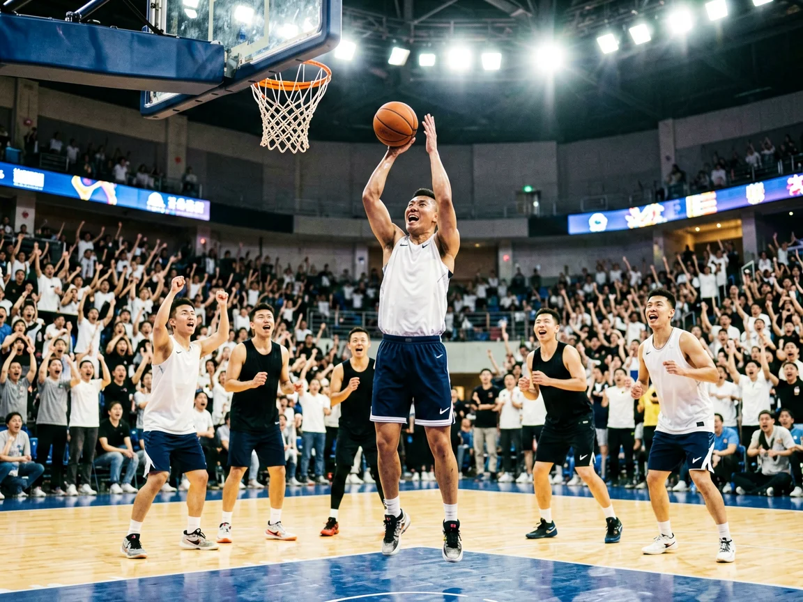 篮球赛前热身,篮球狂潮NBA精彩赛事不